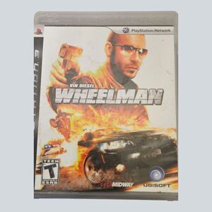 PS3 Vin Diesel Wheelman Video Game.  Good Condition.  ITEM #3633